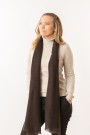 Kashmirskjerf Classic - Dark Brown thumbnail