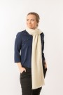 Kashmirskjerf Premium - Warm Cream thumbnail