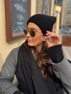 Kashmirskjerf Classic - Black thumbnail