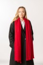 Kashmirskjerf Premium - Warm Red thumbnail
