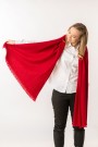 Kashmirskjerf Premium - Warm Red thumbnail