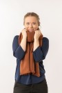 Kashmirskjerf Premium - Warm Brown thumbnail