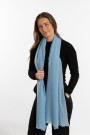 Kashmirskjerf Classic - Light Blue thumbnail