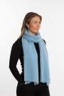 Kashmirskjerf Classic - Light Blue thumbnail