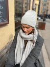 Kashmirskjerf Classic - Light Grey thumbnail
