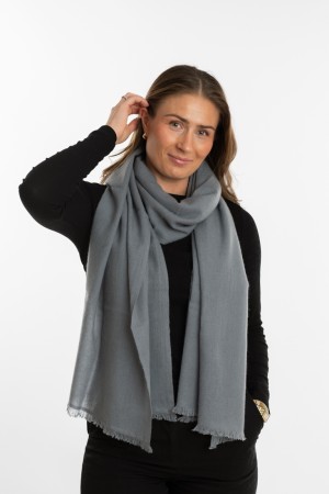 Kashmirskjerf Classic - Grey