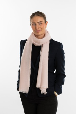 Kashmirskjerf Classic - Light pink/Blossom